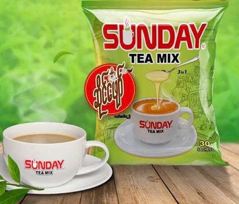 Sunday tea mix green 3N1 25gm*30