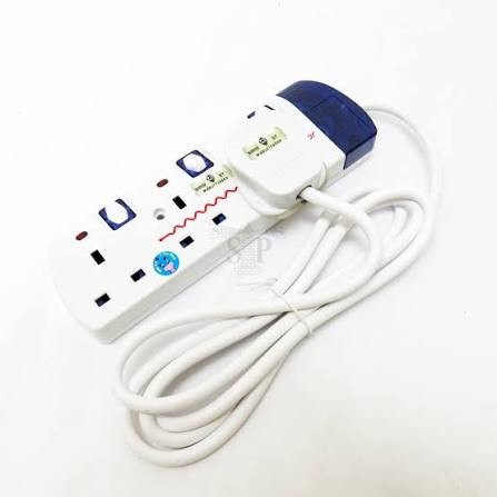 Extension 3 plugs 3 gang 2 meter*3