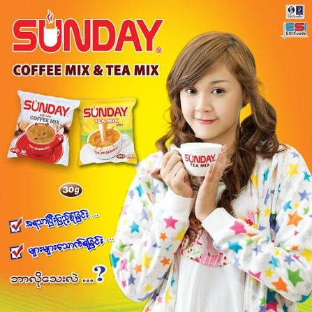Sunday tea mix 3N1 30gm*30