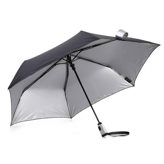 Umbrella foldable Small silver 6