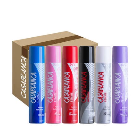 Casablanca body spray 100ml*4