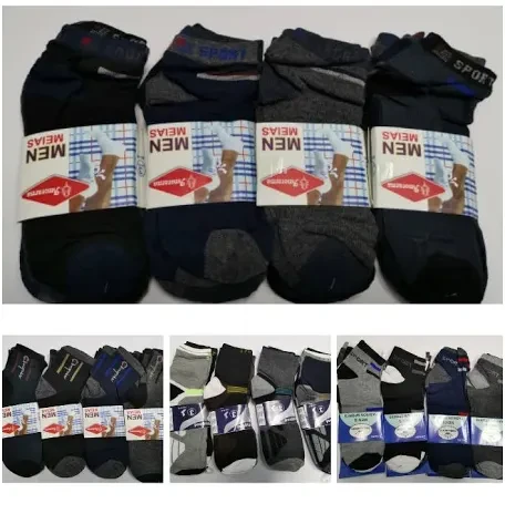 Socks pendak 3 pair*4